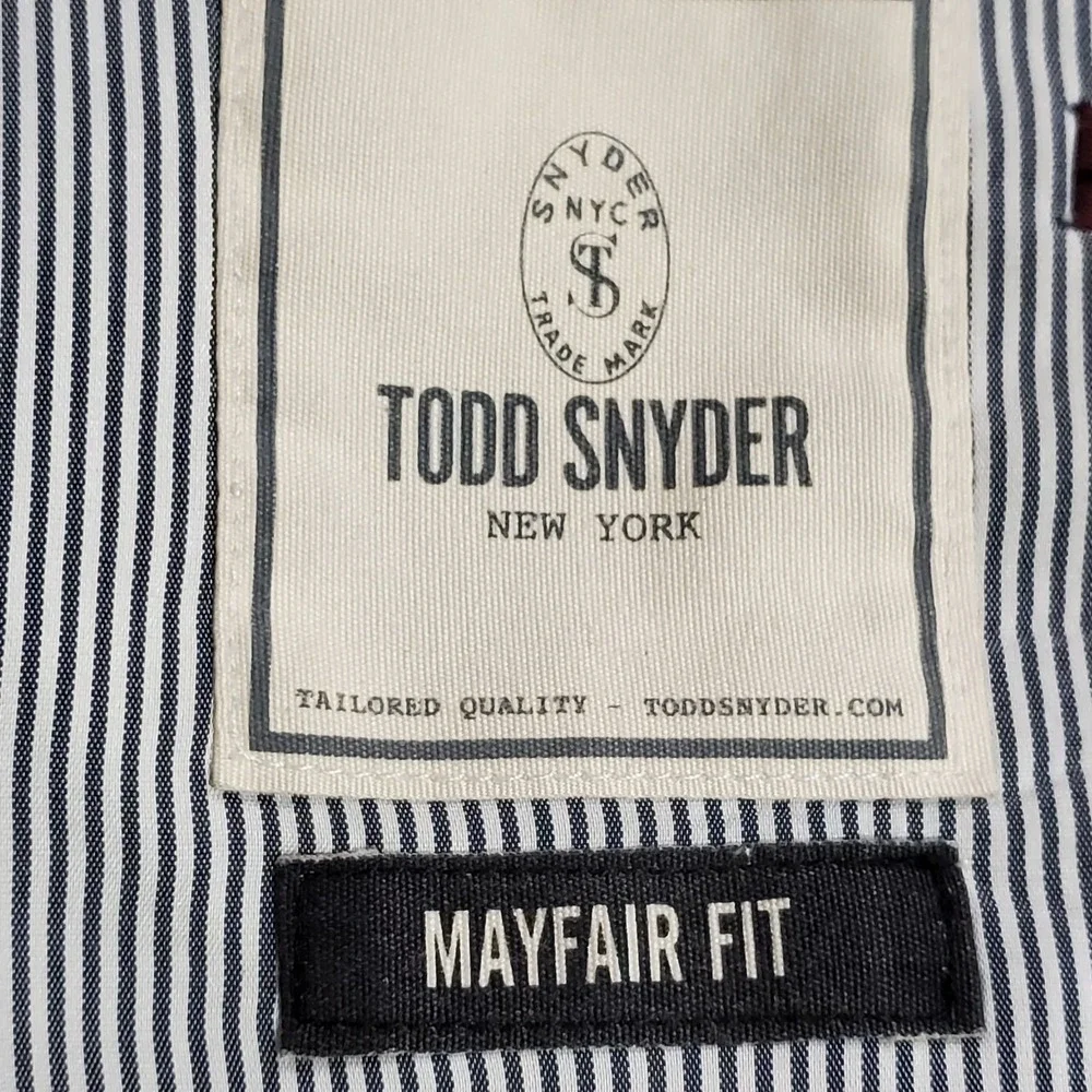 Todd Snyder Mens Mayfair‎ Blazer Size 38R Gray Professional Corpcore Business